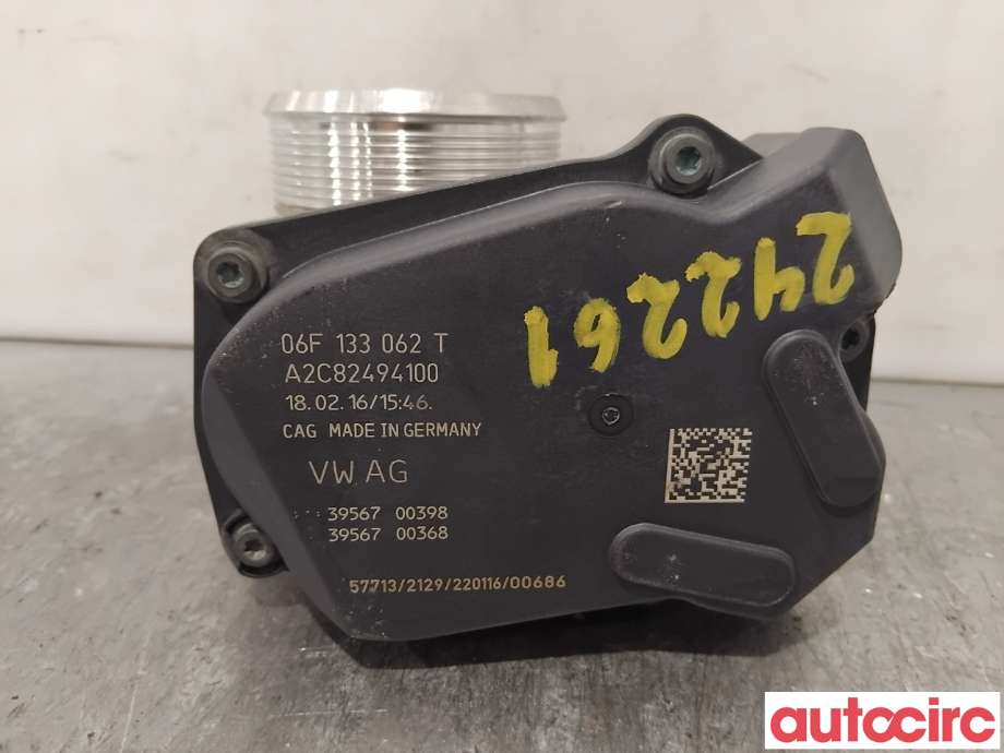 Spjeldhus til VW Golf VII 2012-2017 (Fase 1)  (VOLKSWAGEN|06F133062AG|A2C82494100|06F133062AK)