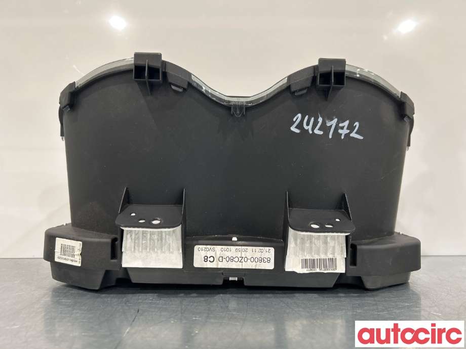 Instrumentpanel til Toyota Auris 2010-2012 (Type I, Fase 2)  (TOYOTA|838000ZC80)