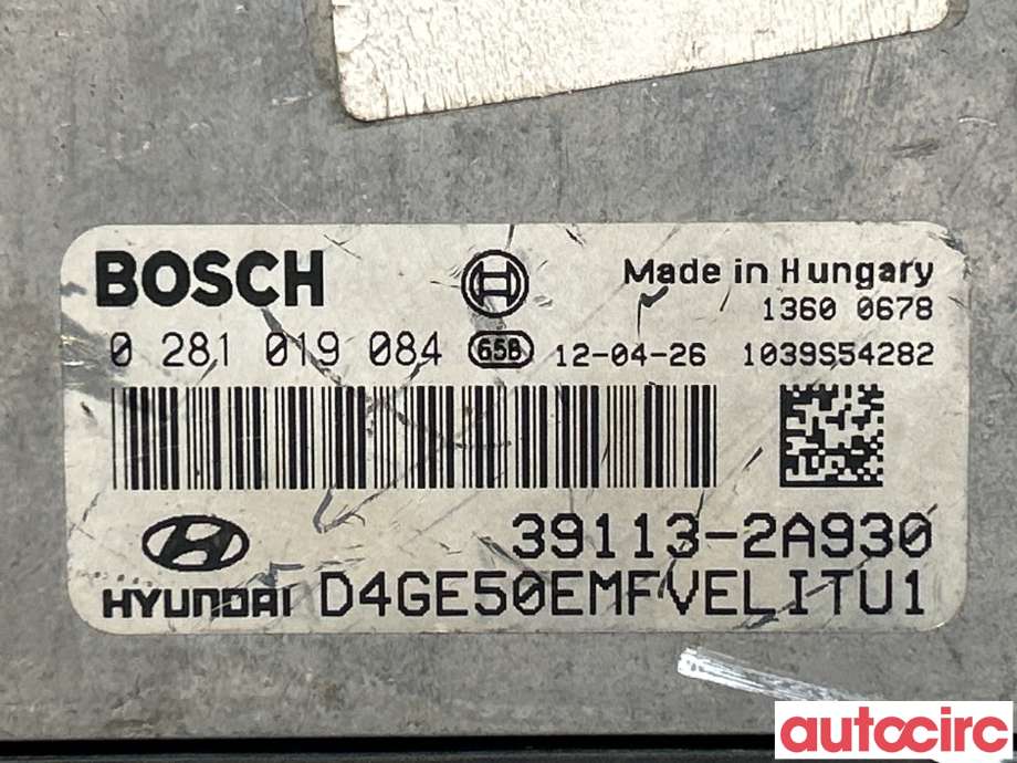 Styreenhet motor til Hyundai i30 2012-2017 (Type II) (HYUNDAI|391132A930)