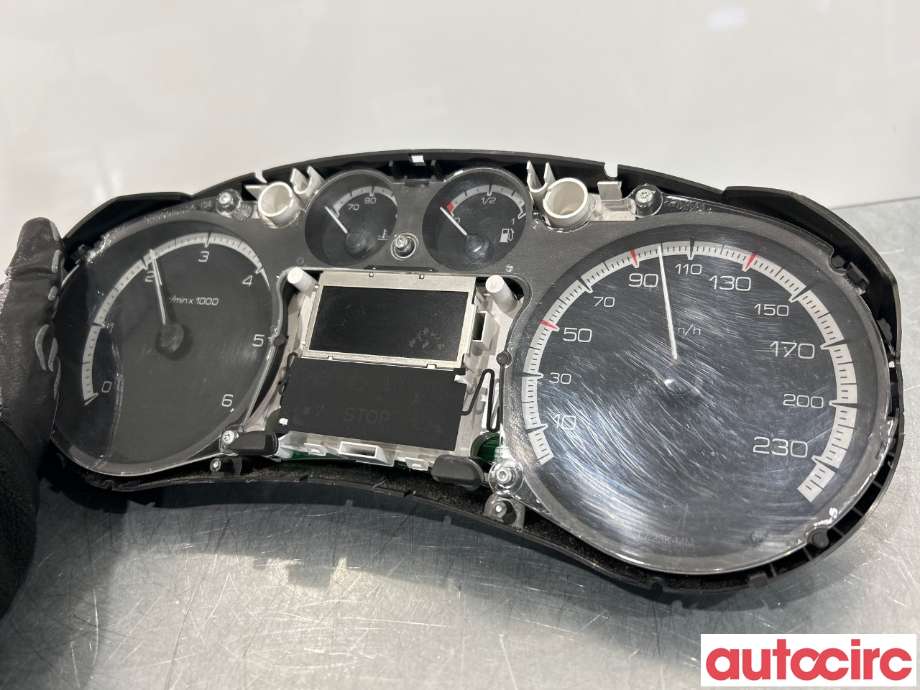 Instrumentpanel til Peugeot 308 2011-2013 (Type I, Fase 2) (PEUGEOT|9806132480|6103RJ|9674936280)