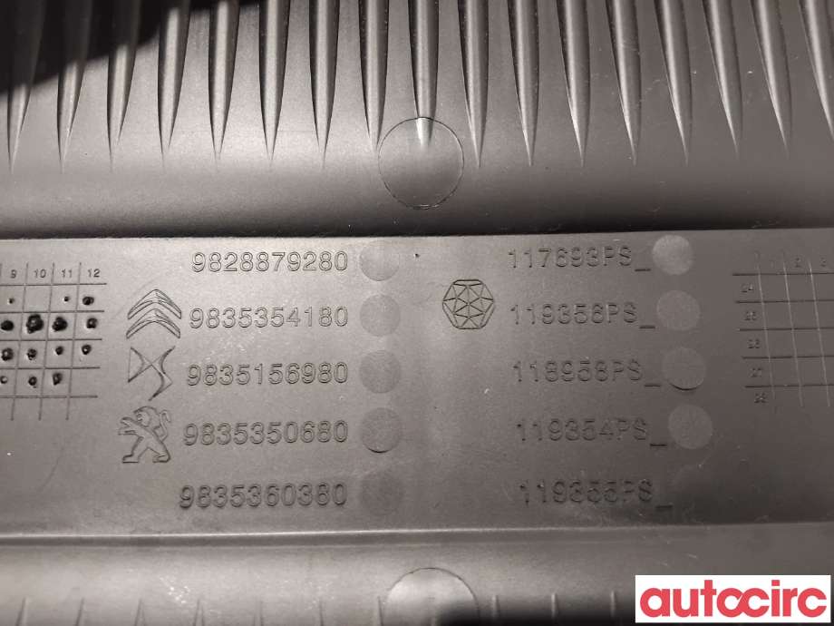 Motordeksel over motor til Peugeot 208 2019-->> (Type II) (PEUGEOT|9828879280|)