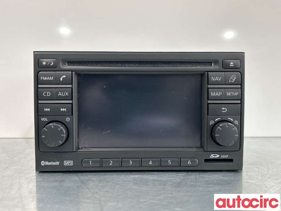 Bilstereo til Nissan Qashqai 2010-2014 (Type I, Fase 2) (NISSAN|25915BH30E)