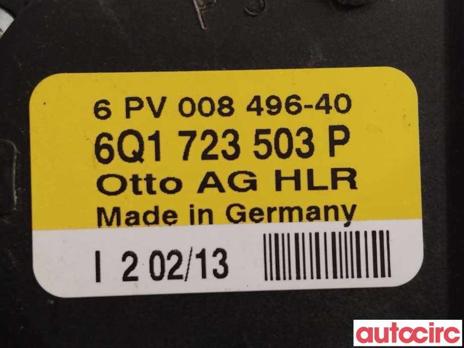 Pedal gass til VW Amarok 2010-2016 (Type I, Fase 1)  (VOLKSWAGEN|6Q1723503P)