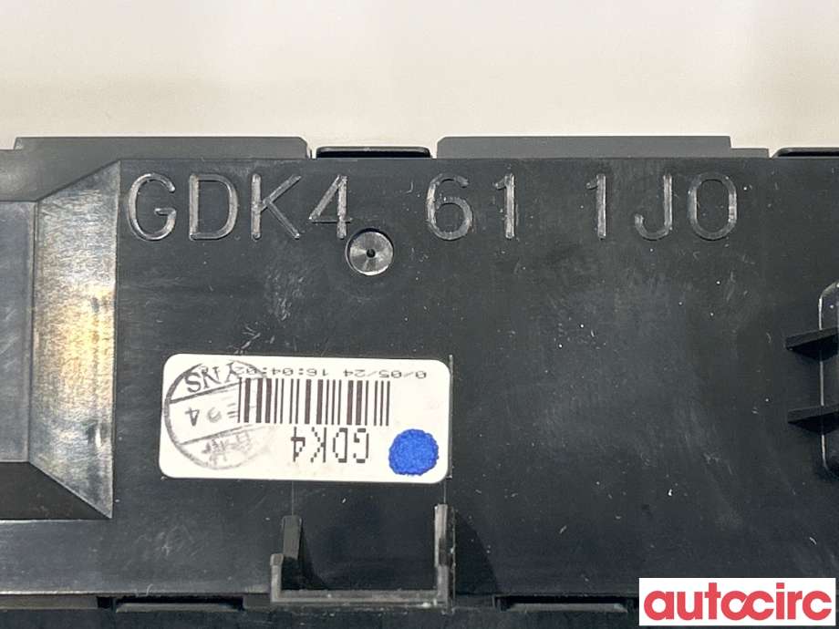 Multimedia display (MCU - Media Controller Unit) til Mazda 6 2010-2013 (Type II, Fase 2)  (MAZDA|GDK4611J0)