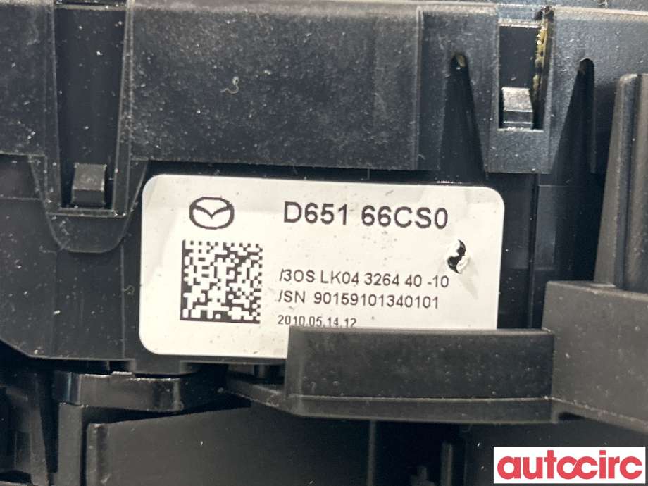 Bryter combi til Mazda 6 2010-2013 (Type II, Fase 2)  (MAZDA|D65166CS0)
