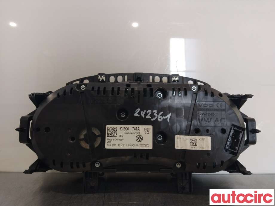 Instrumentpanel til VW Golf VII 2012-2017 (Fase 1) (VOLKSWAGEN|5G1920741A)