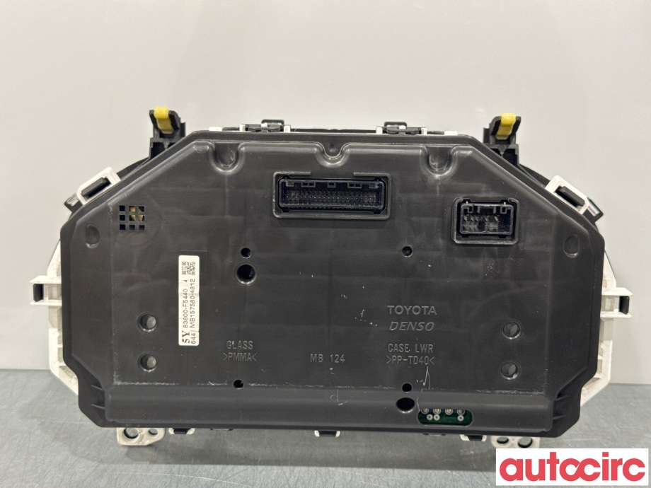 Instrumentpanel til Toyota Yaris 2014-2020 (Type III, Fase 2) (TOYOTA|83800F5440|MB157580-4812|83800F5441)
