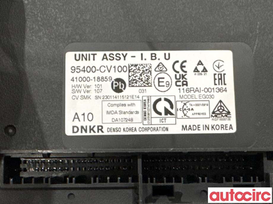Styreenhet diverse til Kia EV6 2021-->>  (KIA|95400CV100|41000-18859|95400-CV100)