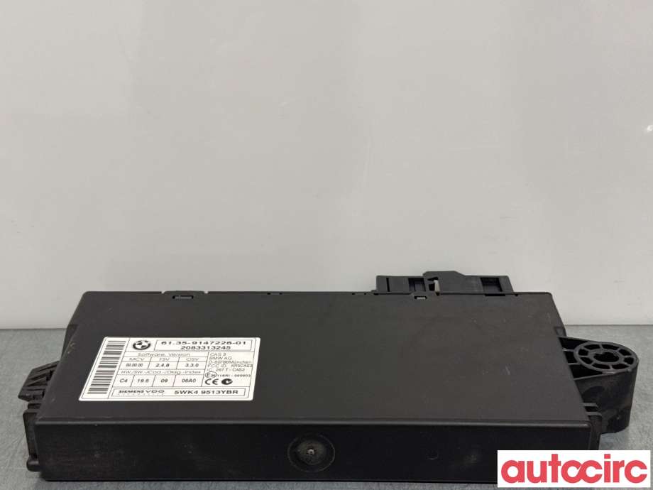 Styreenhet tenning til BMW 3-Serie 2005-2011 (E90/E91/E92/E93) (E90/E91/E92/E93) (BMW|61359395657|5WK49513YBR|6135-9147226)