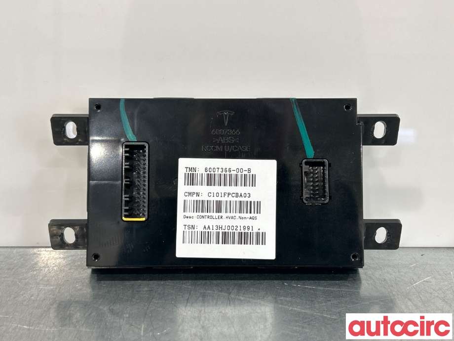 Styreenhet klima/aircondition til Tesla Model S, 2013-2016 (Fase 1)  (TESLA|6007366-00-E)