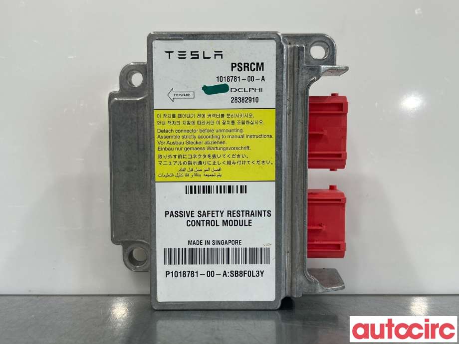 Airbag elektronikk til Tesla Model S, 2013-2016 (Fase 1)  (TESLA|1018781-00-B)
