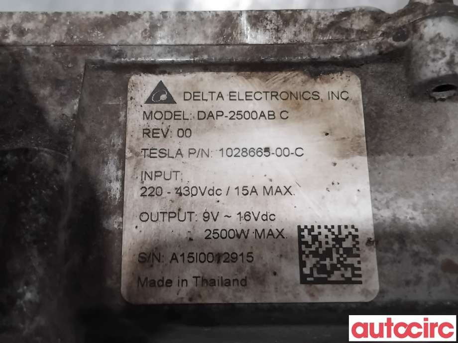 DCDC converter hybrid til Tesla Model S 2016-2021 (Fase 2)  (TESLA|1028665-00-C|DAP-2500ABC)