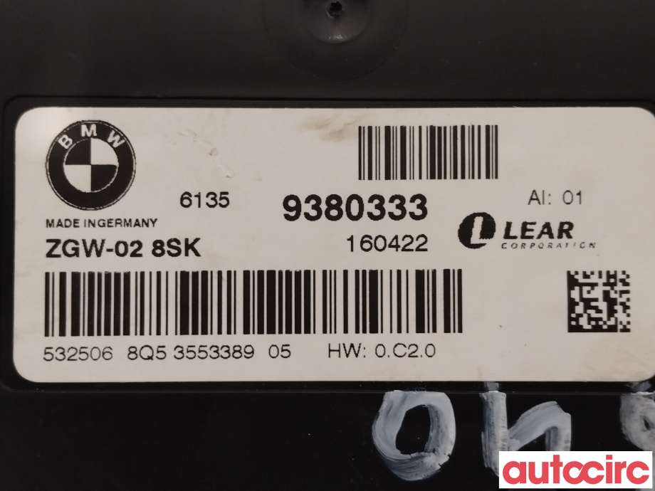Diverse deler til BMW X3 2010-2017 (F25) (F25) (BMW|61359380333)