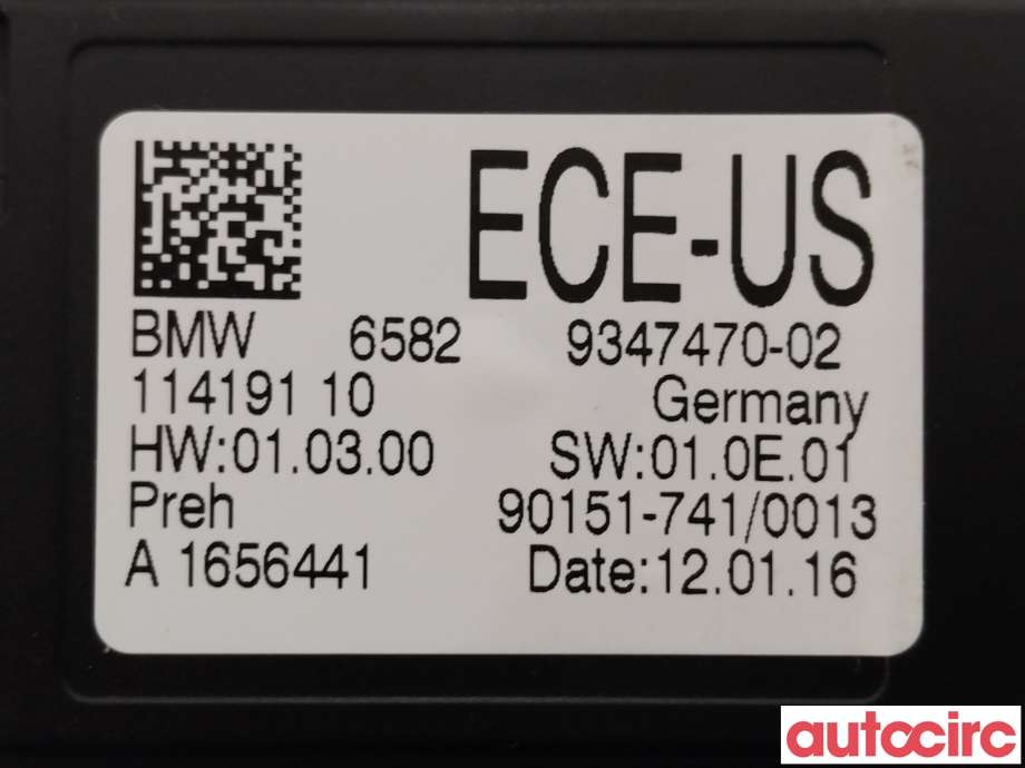 Styreenhet diverse til BMW X3 2010-2017 (F25) (F25) (BMW|65829371374|65829347470)