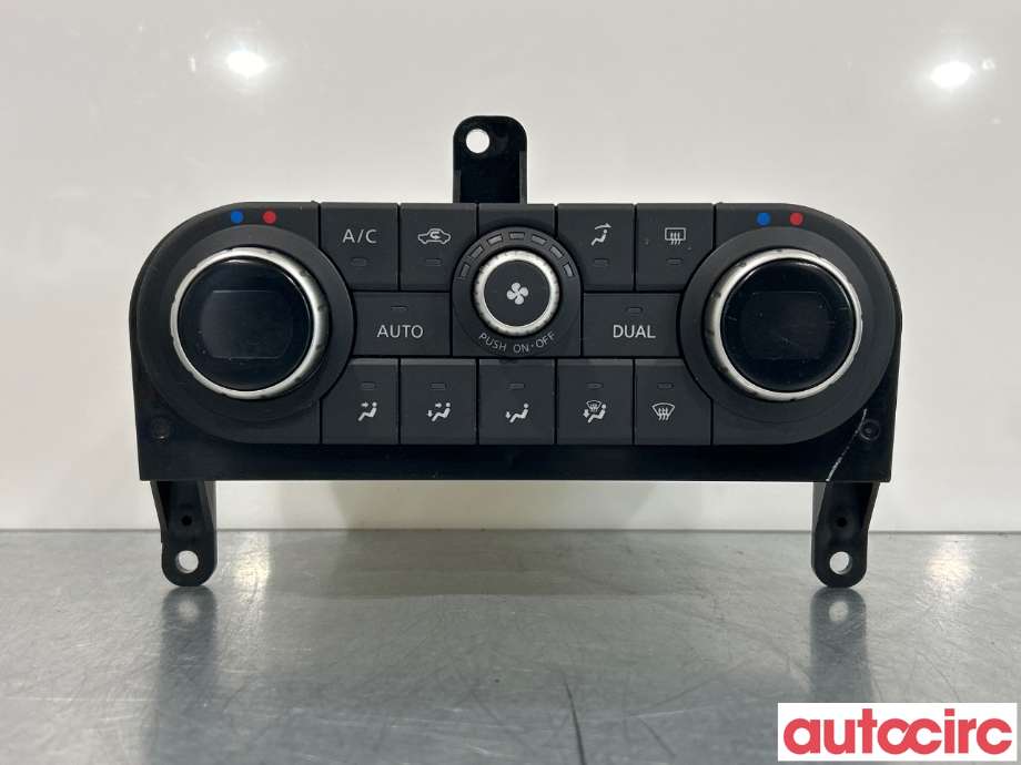 Varmeapparat betjening til Nissan Qashqai 2010-2014 (Type I, Fase 2) (NISSAN|27500BR46C|27500BR56C)