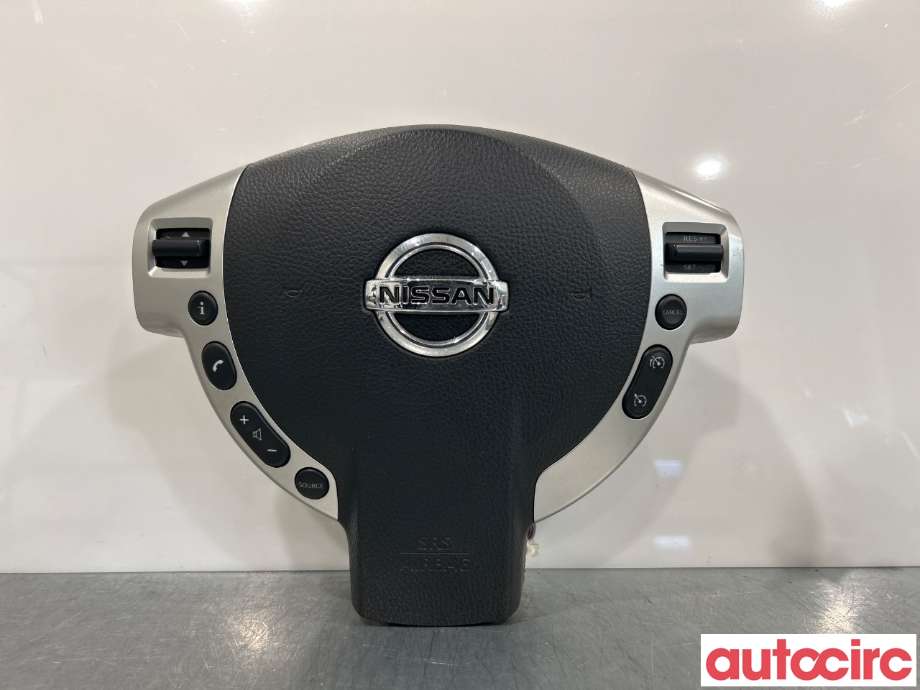 Airbag rattpute til Nissan Qashqai, 2010-2014 (Type I, Fase 2)  (NISSAN|98510BR26D)