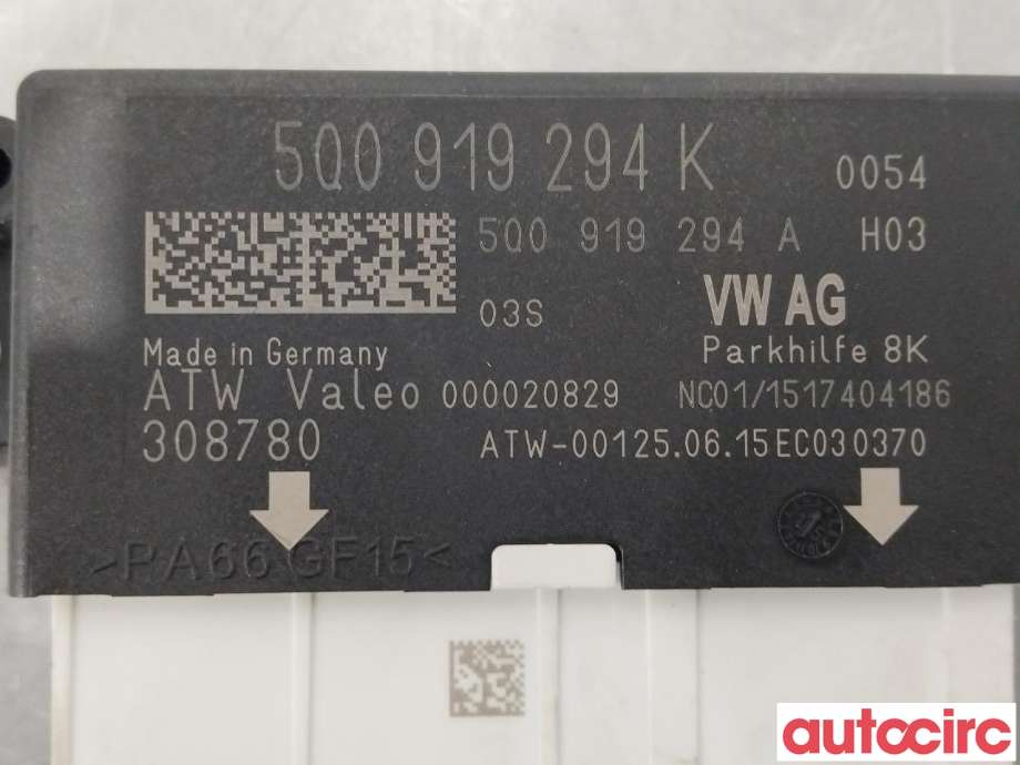 Styreenhet parkering til VW Golf VII 2012-2017 (Fase 1)  (VOLKSWAGEN|5Q0919294K)