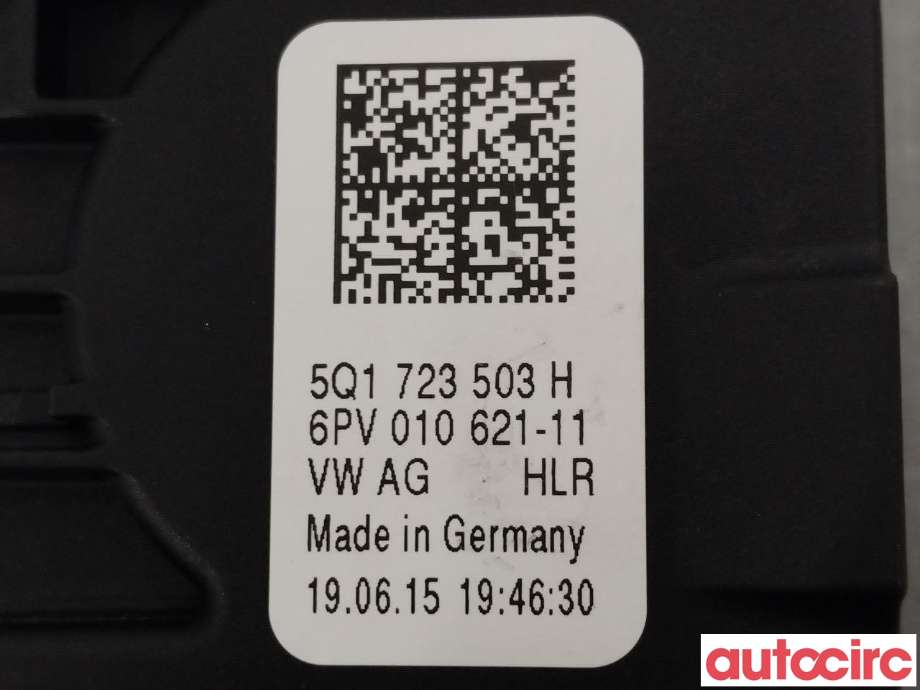Pedal gass til VW Golf VII 2012-2017 (Fase 1) (VOLKSWAGEN|5Q1723503H)