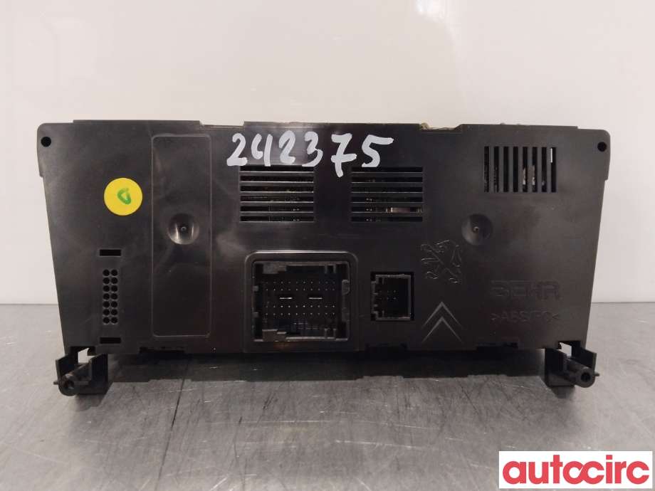 Varmeapparat betjening til Peugeot 5008 2010-2017 (Type I) (PEUGEOT|6452W6|96738321XT)