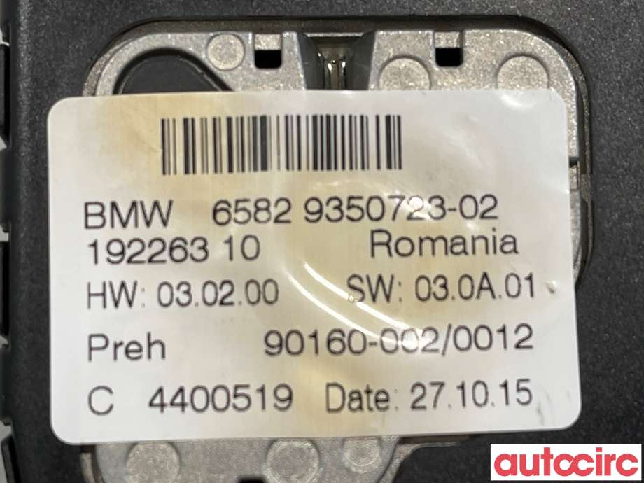 Bilstereo diverse til BMW 3-Serie 2012-2018 (F30/F31/F34) (F30/F31/F34) (BMW|65829350723|65829350723-02)
