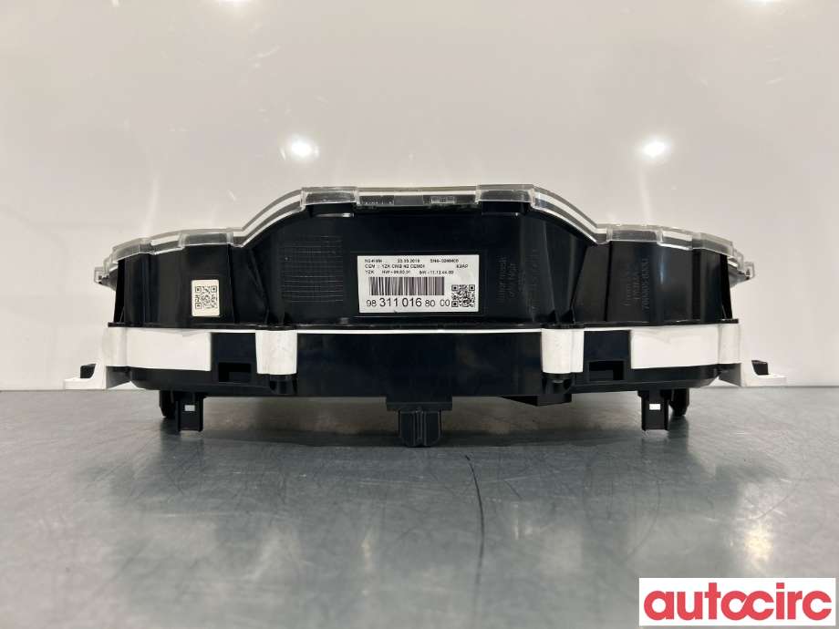 Instrumentpanel til Peugeot Partner 2015-2019 (Type II, Fase 2)  (PEUGEOT|9831101680)