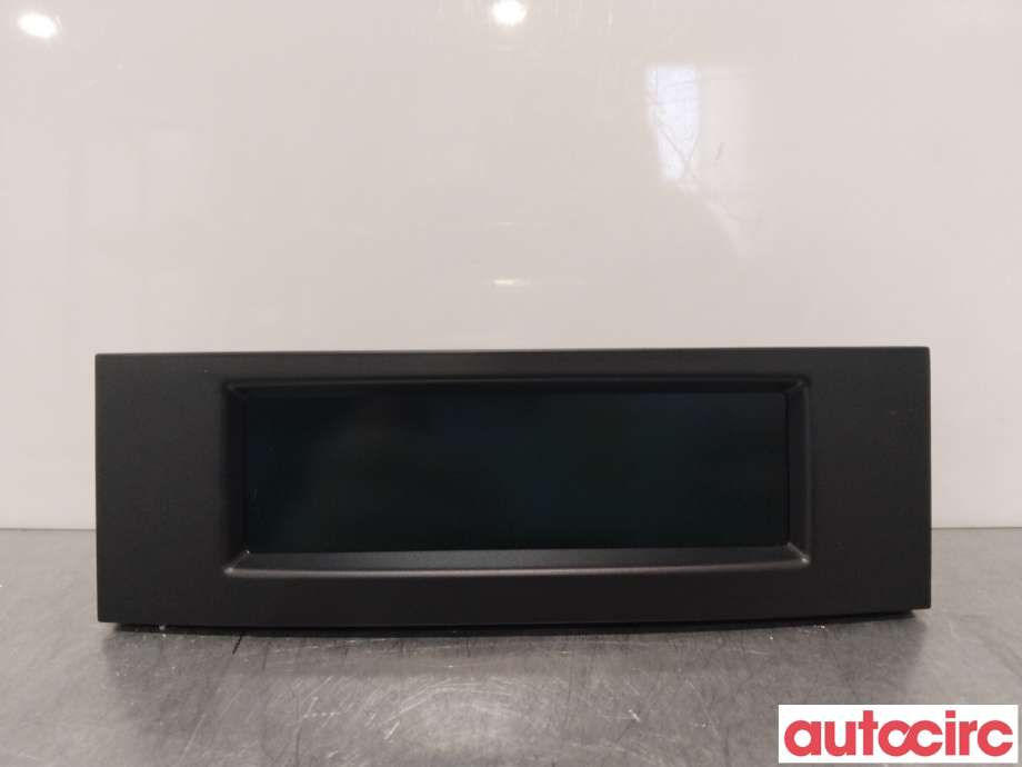 Multimedia display (MCU - Media Controller Unit) til Peugeot 5008 2010-2017 (Type I) (PEUGEOT|9821851780|6593T8|9666631380)