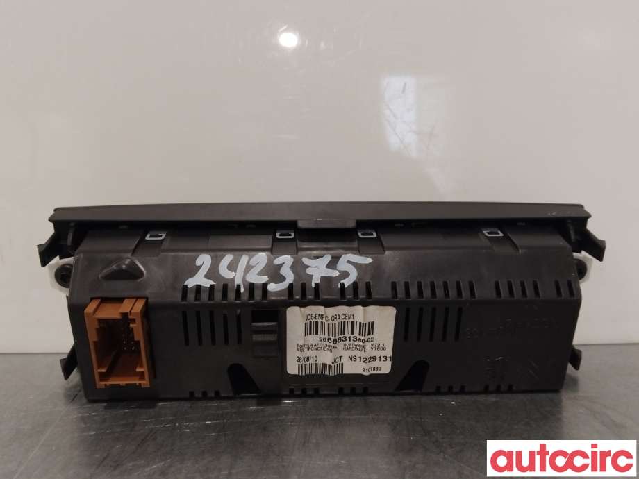 Multimedia display (MCU - Media Controller Unit) til Peugeot 5008 2010-2017 (Type I) (PEUGEOT|9821851780|6593T8|9666631380)