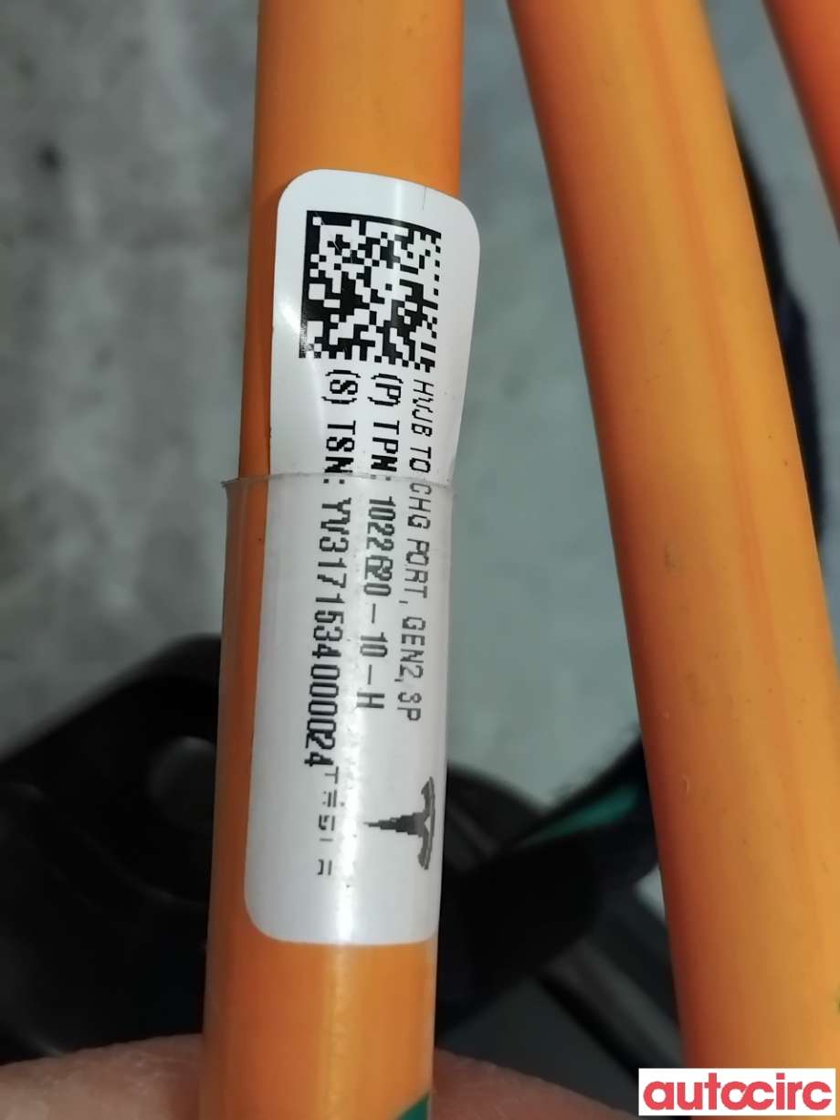 Kabel høy volt (HV) hybrid til Tesla Model S 2016-2021 (Fase 2) (TESLA|1022014-00-G|)