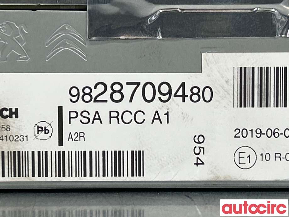 Bilstereo navigasjon til Peugeot Partner 2015-2019 (Type II, Fase 2)  (PEUGEOT|1631483280|9828709480)