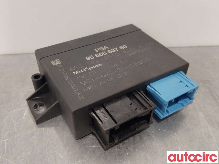 Styreenhet parkering til Peugeot 5008 2010-2017 (Type I)  (PEUGEOT|6590LK|9666663780)