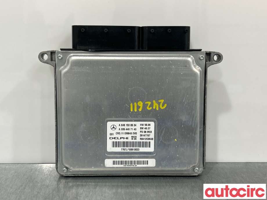 Styreenhet motor til Mercedes C-Klasse 2007-2011 (Fase 1) (W204) (W204) (MERCEDES|A6461502834|28147767|A6461500534)