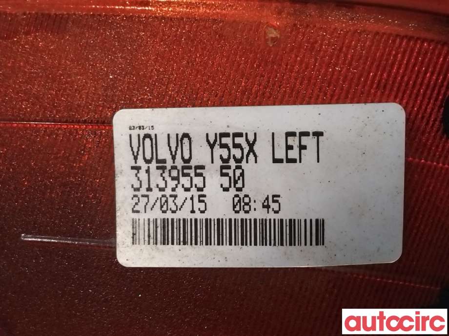 Baklykt fra støtfanger til Volvo V40 2012-2019  (VOLVO|31395550)
