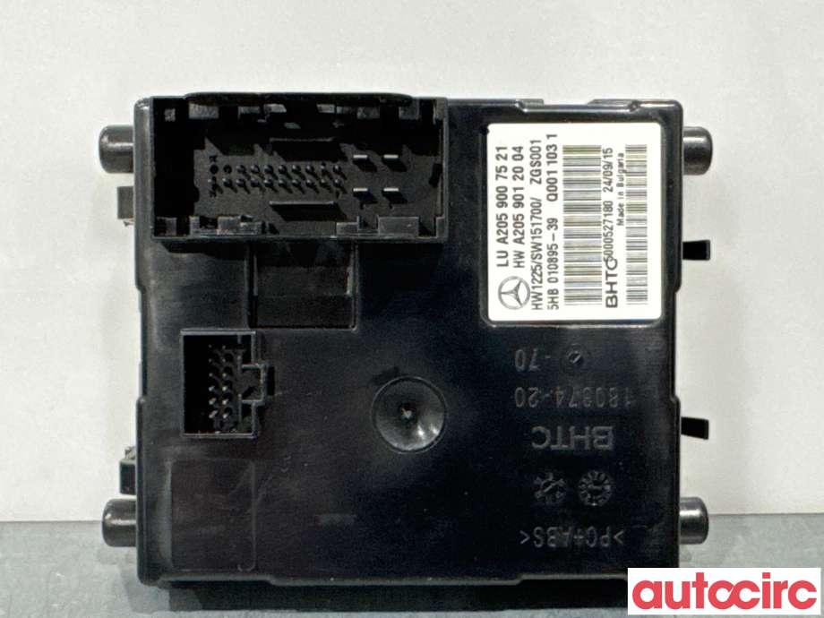 Styreenhet klima/aircondition til Mercedes C-Klasse, 2014-2018 (Fase 1) (W205) (W205) (MERCEDES|A2059007521)