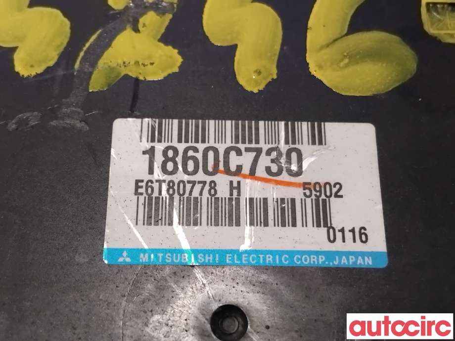 Styreenhet motor til Mitsubishi Outlander 2015-->> (Type III, Fase 2)  (MITSUBISHI|1860C730|E6T80778)