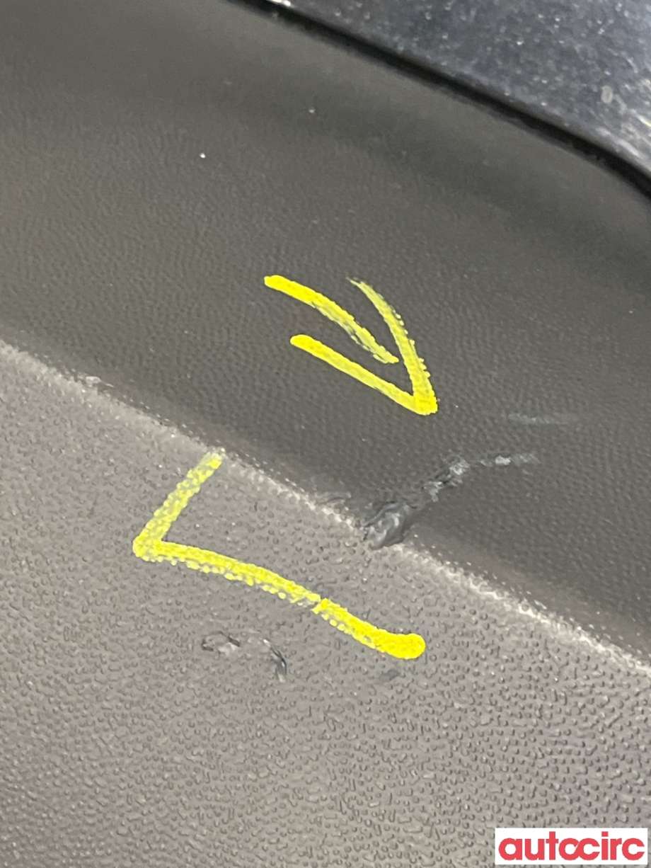 Støtfanger bak til VW Tiguan 2011-2016 (Type I, Fase 2)  (VOLKSWAGEN|5N0807421H)