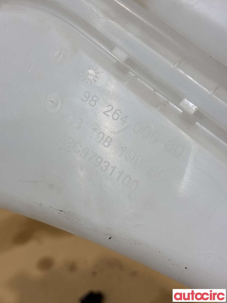 Spylertank til Peugeot 3008 2016-->> (Type II)  (PEUGEOT|9826400680|9810819080)