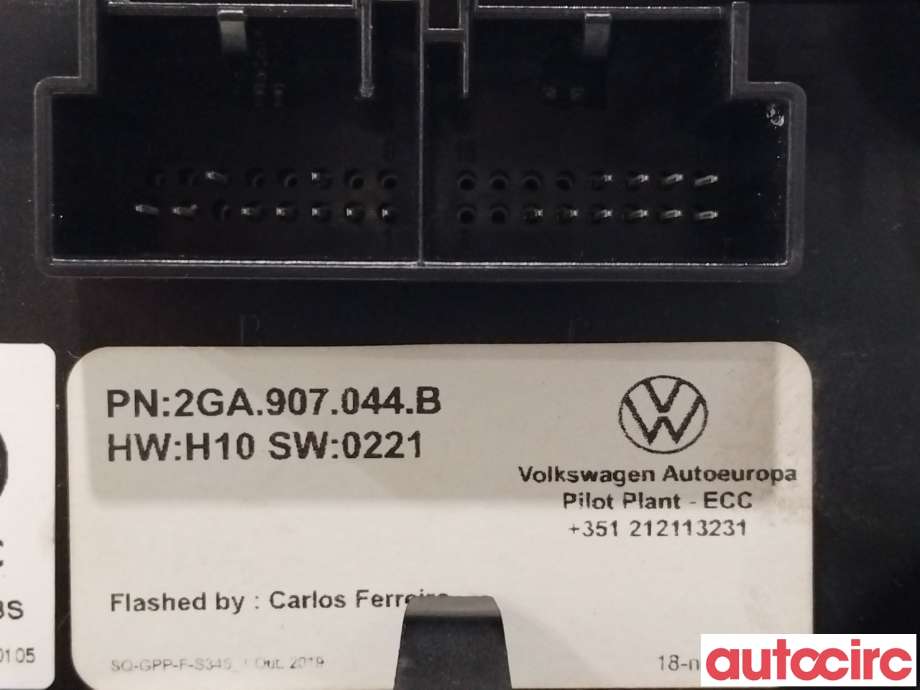 Varmeapparat betjening til VW T-Roc 2017-->> (VOLKSWAGEN|2GA907044E|2GA907044B)