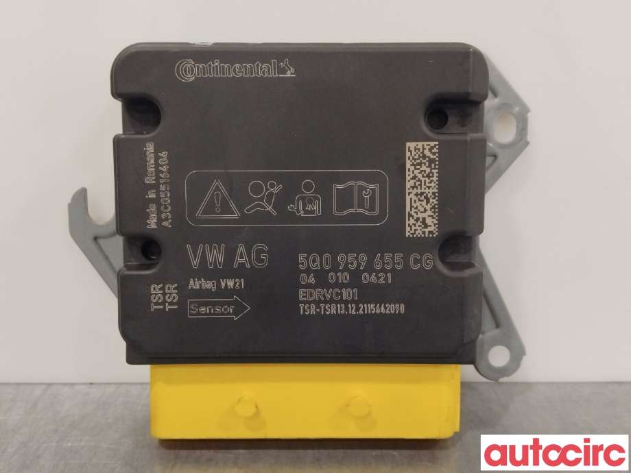 Airbag elektronikk til VW T-Roc, 2017-->> (VOLKSWAGEN|5Q0959655CG)