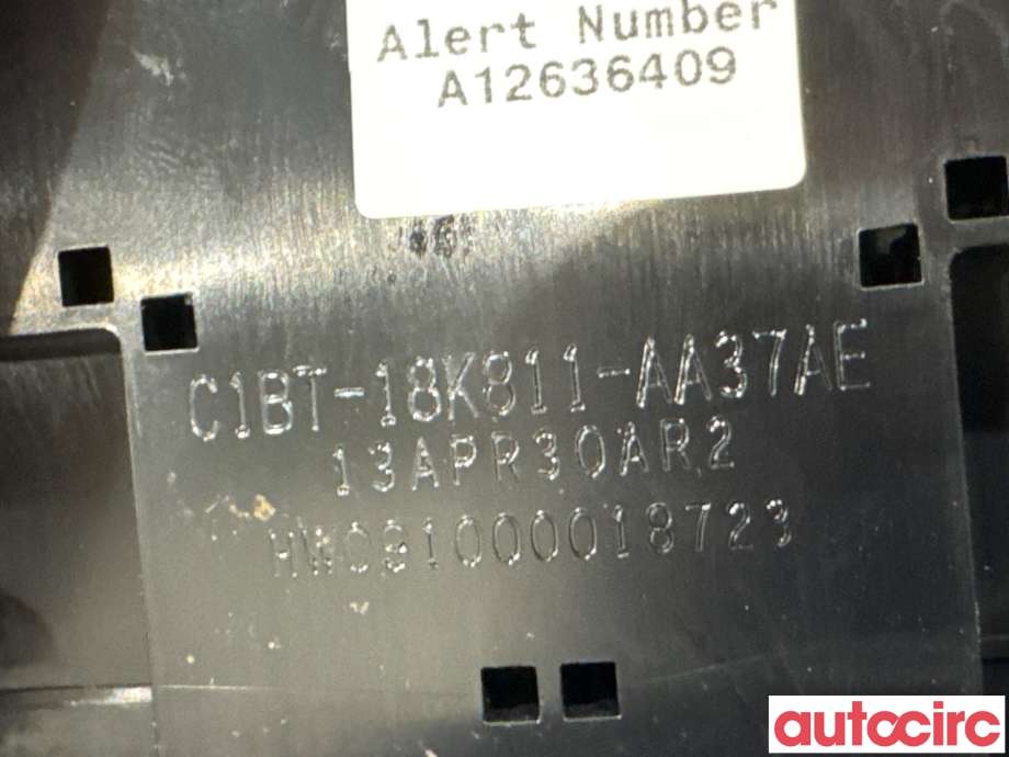 Bryter diverse til Ford Fiesta 2013-2017 (Type VI, Fase 2)  (FORD|1827431||C1BT-18K811-AA37AE)