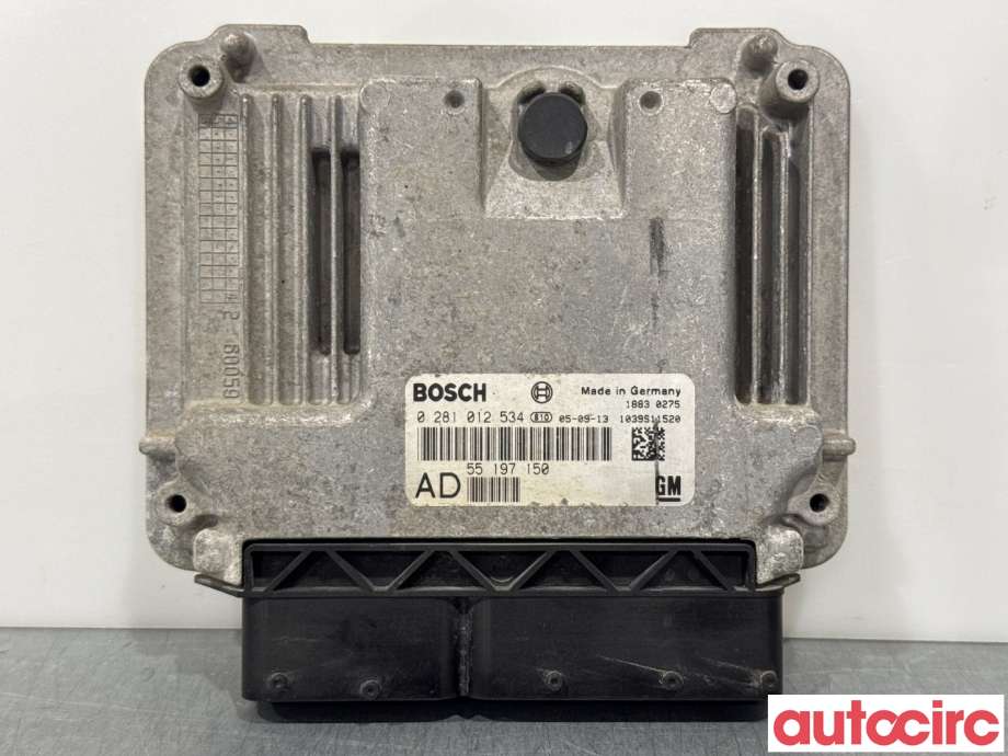 Styreenhet motor til Opel Vectra C, 2005-2008 (Type II)  (OPEL|55556261)