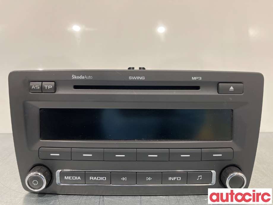 Bilstereo til Škoda Octavia, 2009-2013 (Type II, Fase 2)  (SKODA|1Z0035161G)