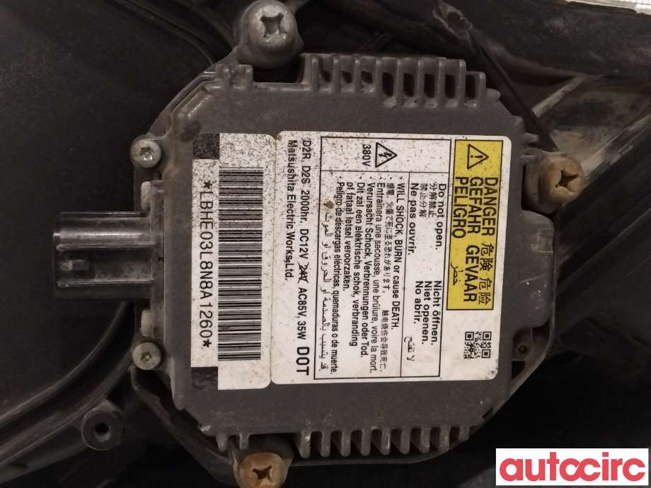 Frontlykt høyre xenon til Honda CR-V 2007-2012 (Type III) (HONDA|33101SWWG11|33119-SWA-003)