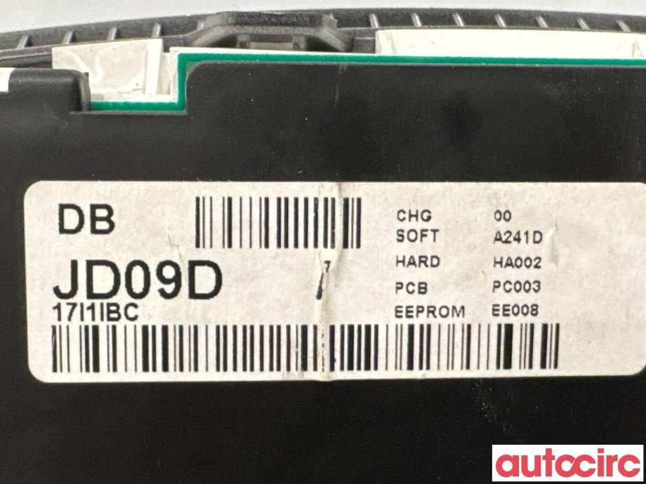 Instrumentpanel til Nissan Qashqai 2007-2010 (Type I, Fase 1) (NISSAN|24810KD09D||24810JD32D)