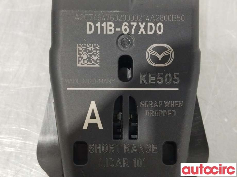 Sensor radar til Mazda CX-5 2012-2017 (Type I)  (MAZDA|D11B-67-XD0B||D11B-67XD0)