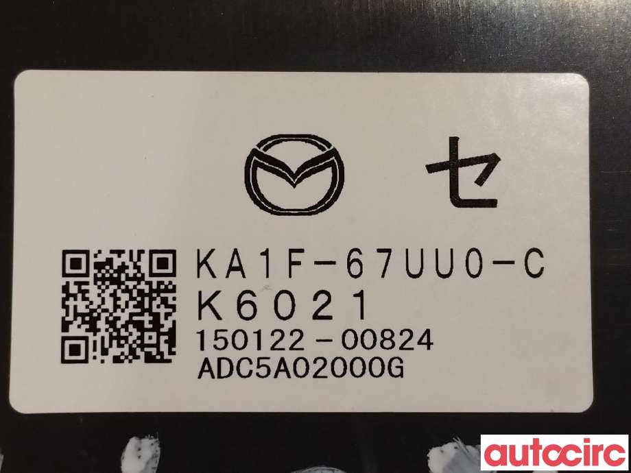 Styreenhet parkering til Mazda CX-5 2012-2017 (Type I) (MAZDA|KA1F-67-UU0E|KA1F-67UU0-C)