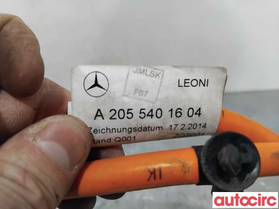 Kabel høy volt (HV) hybrid til Mercedes C-Klasse 2018-2021 (Fase 2) (W205) (W205) (MERCEDES|A2055401604|)