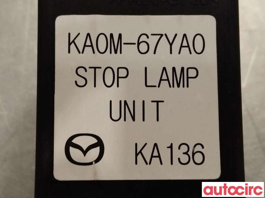 Styreenhet diverse til Mazda CX-5 2012-2017 (Type I)  (MAZDA|KA0M-67-YA0|KA0M-67YA0)