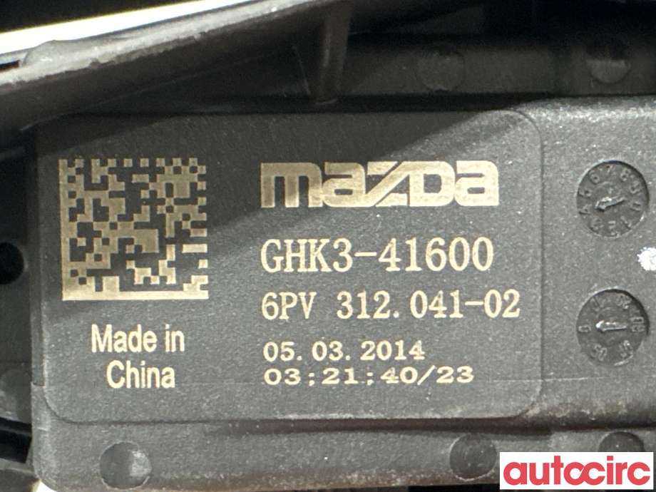 Pedal gass til Mazda CX-5 2012-2017 (Type I)  (MAZDA|GHK3-41-600G|6PV312041-02|GHK3-41600)