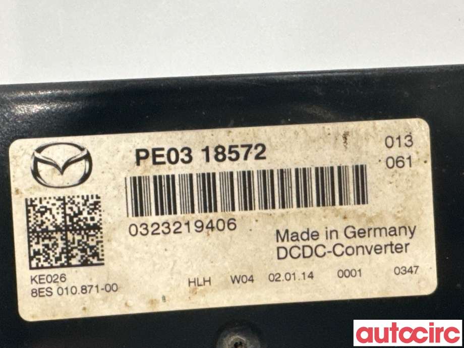 Styreenhet diverse til Mazda CX-5 2012-2017 (Type I)  (MAZDA|P5E1-18-572|8ES010871-00|PE03-18572)