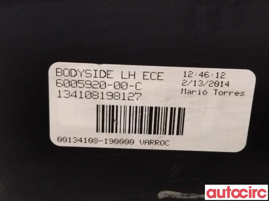 Baklykt venstre til Tesla Model S 2013-2016 (Fase 1)  (TESLA|6005920-00-C)